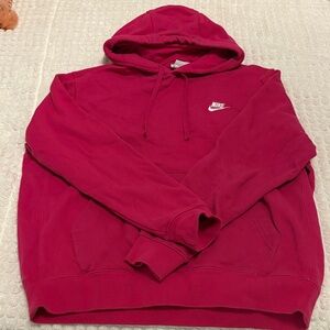 Nike women’s pink hoodie